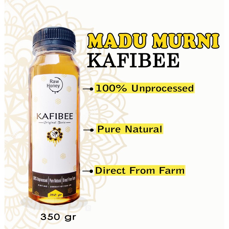 

Madu Murni Asli Madu Mentah 350 gr