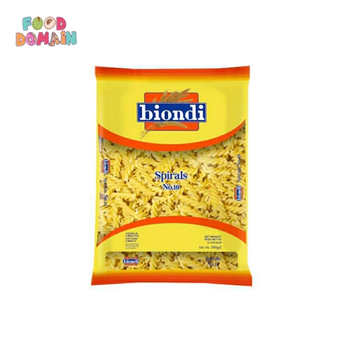 

Pasta Biondi Spirals No. 16 - 500gr