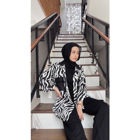 Tq88indonesia Fashion Kemeja Wanita Terbaru / Kemeja BON SHIRT OVERSIZE KEMEJA WANITA / Kemeja Lengan Panjang Wanita / Kemeja Santai cewek / Ootd / Kemeja Motif Zebra