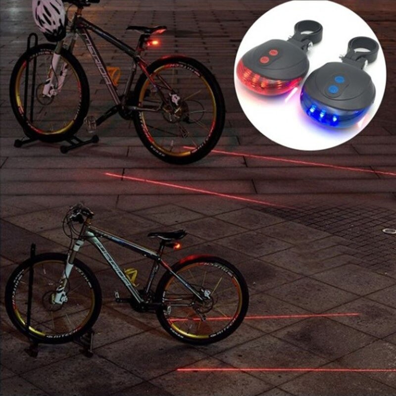 BIG SALE - Lampu Belakang Sepeda Lampu Sepeda LED Strobo Laser Sepeda Lampu Leser Sepeda