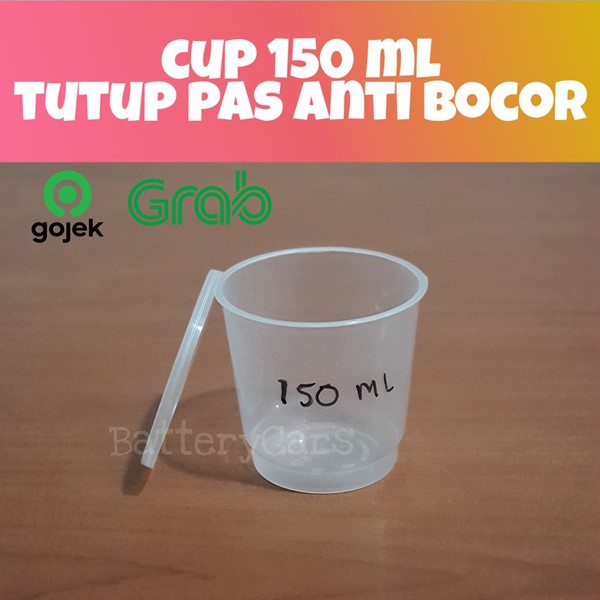 Thinwall Cup 150ml / Cup Plastik 150ml / Cup Puding 150ml / Cup Es Krim 150ml / Cup Puyo 150 ml