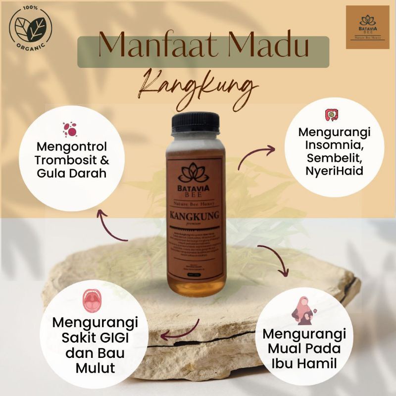 

Madu murni/Madu asli/madu batavia bee Indonesia/madu nektar kangkung