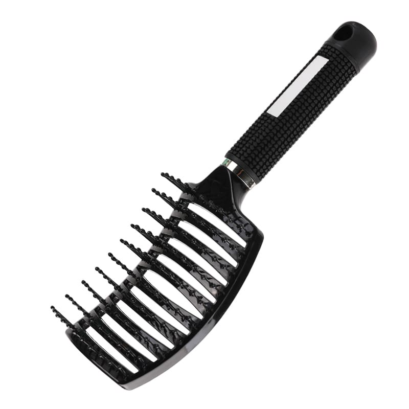 Sisir Jumbo Anti Rambut Kusut / Sisir Styling Salon / Sisir Pijat Hitam Maroon