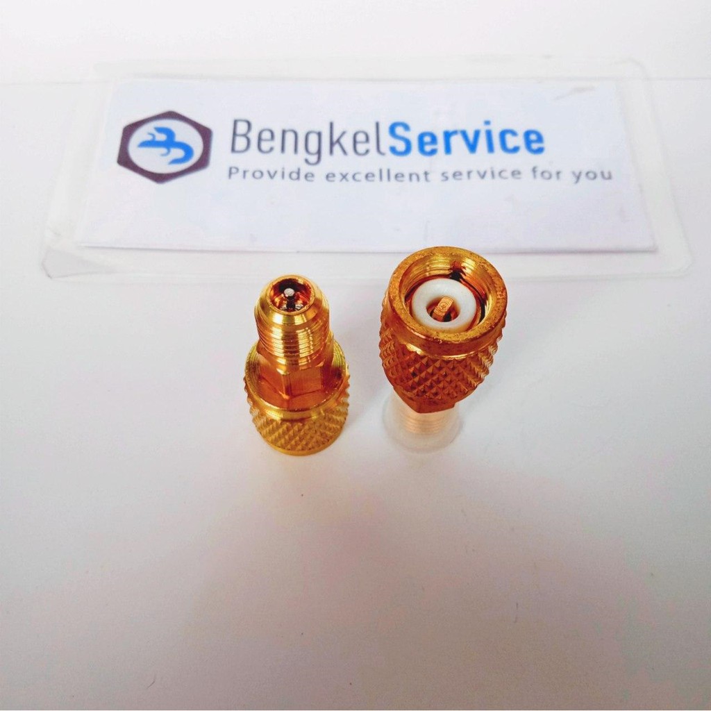 Adapter Nepel R410, R32 | Connector Converter Selang Manifold R22 Ke R410 dan R32