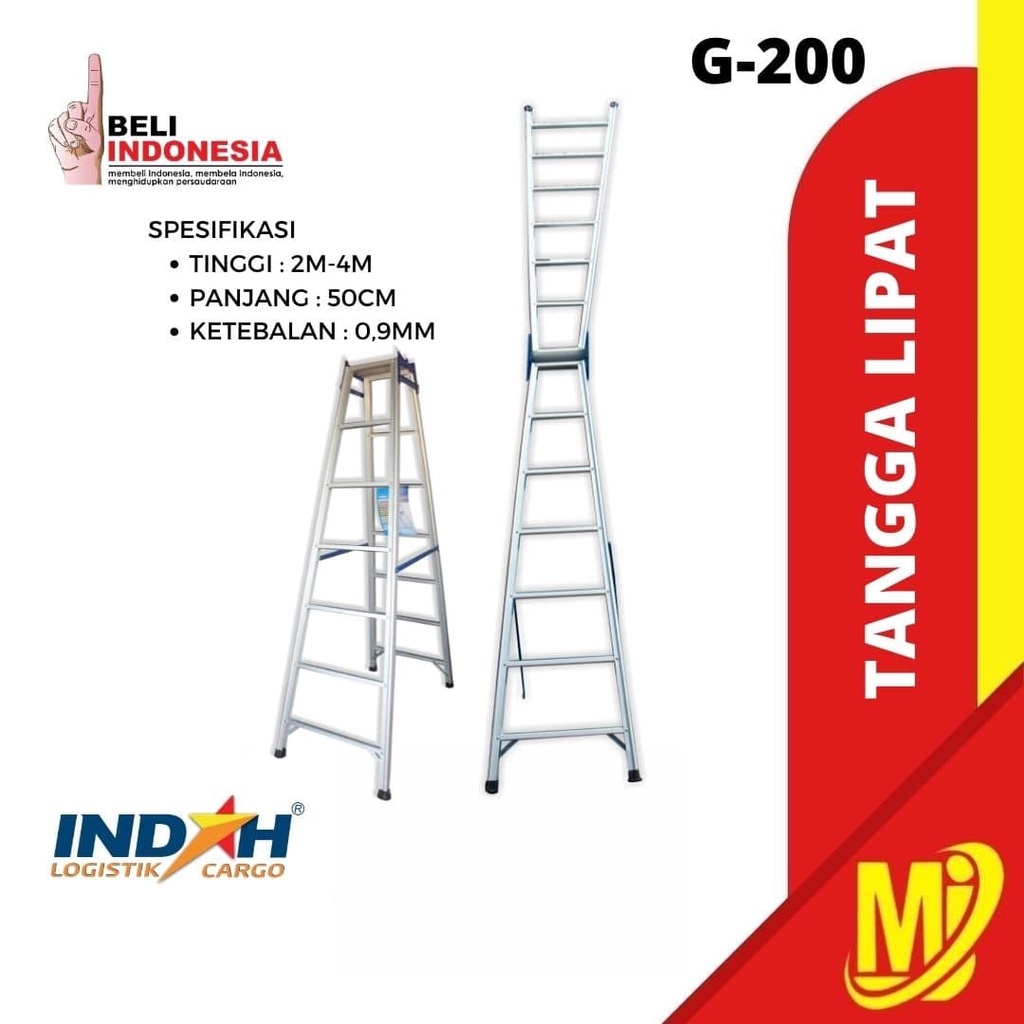 Tangga Lipat Aluminium Galaxy 2 Meter