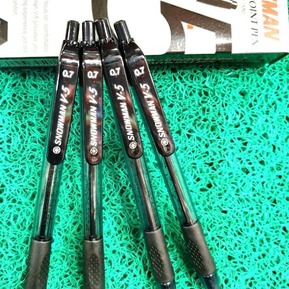 

❀ bolpen snowman V5 cetek 0.7 ❋