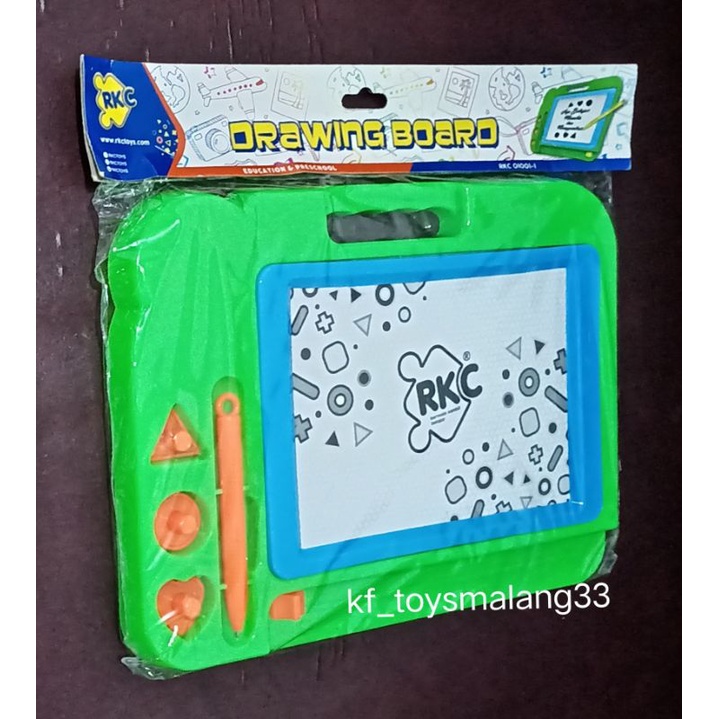 

Mainan Anak Edukasi Papan Tulis Bisa Dihapus / Mainan Drawing Board RKC / Mainan