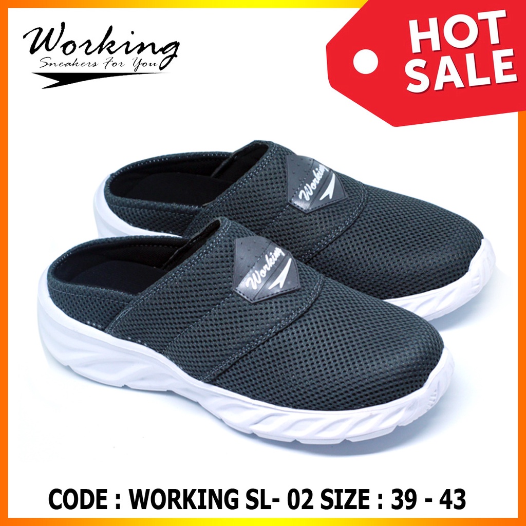 Working Sneakers For You Sepatu Pria Slop SL-02