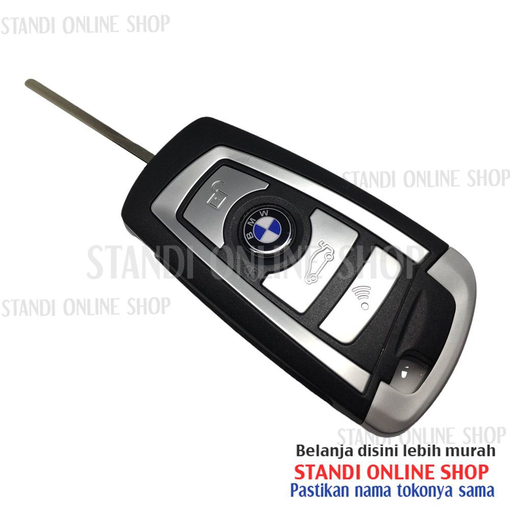 Remote Kunci Lipat BMW E46 E53 E60 Model Flip Key F30 Immobilizer Chip