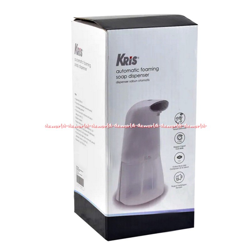 Kris Automatic 260ml Foaming Soap Dispenser White Sabun Busa Foam 260ml Mesin Sensor Otomatis