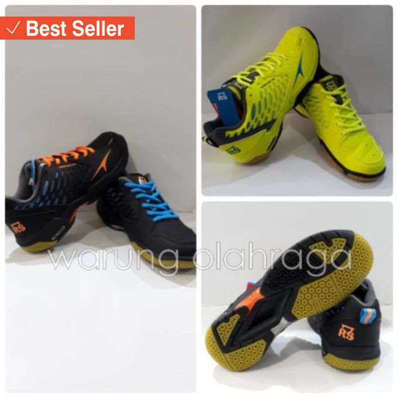 Sepatu Sport Olahraga murah awet kuat / Sale RS Original Sepatu Badminton Bulutangkis RS