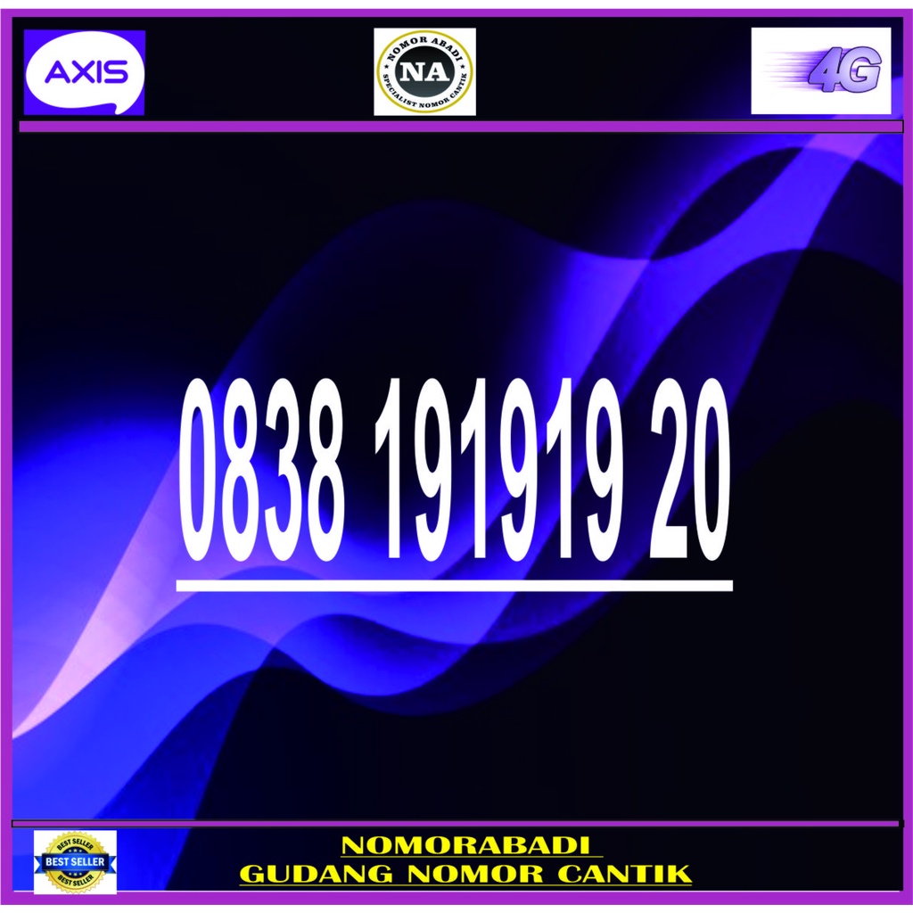 NOMOR CANTIK AXIS 4G TAHUN H1000