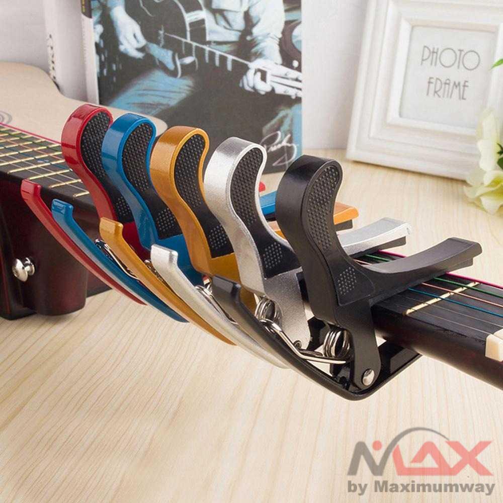 YAMUI Capo Gitar Guitar Tuning Clamp Desain Aluminium - 2681 Warna Hitam