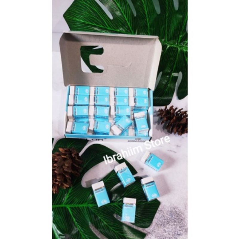 

(ISI 40PCS) PENGHAPUS PENSIL JOYKO PENGHAPUS PENSIL ESELON PENGHAPUS PENSIL MEREK ESELON PUTIH MURAH PENGHAPUS MURAH