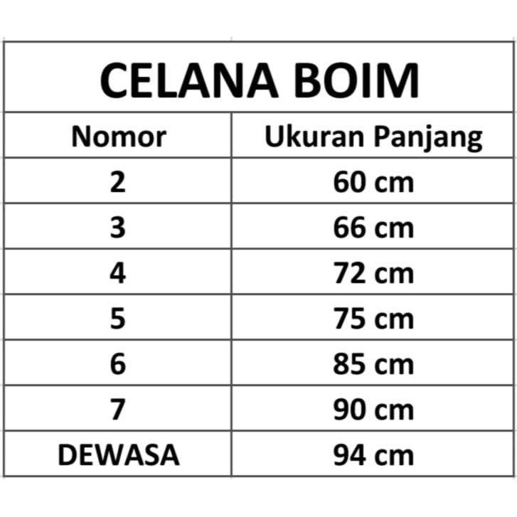 Celana Boim Celana Batik Celana Batik Pekalongan