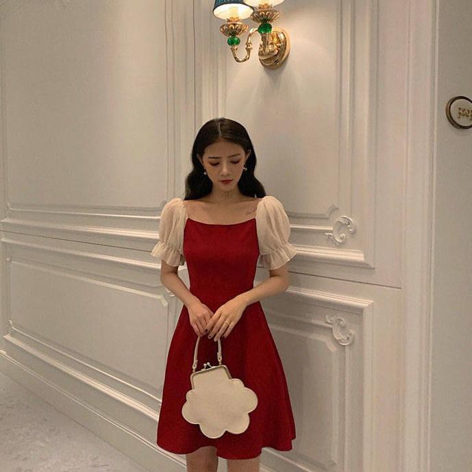 STAR temperamen wanita Korea all-cocok Slim Panjang tengah A-line skirt