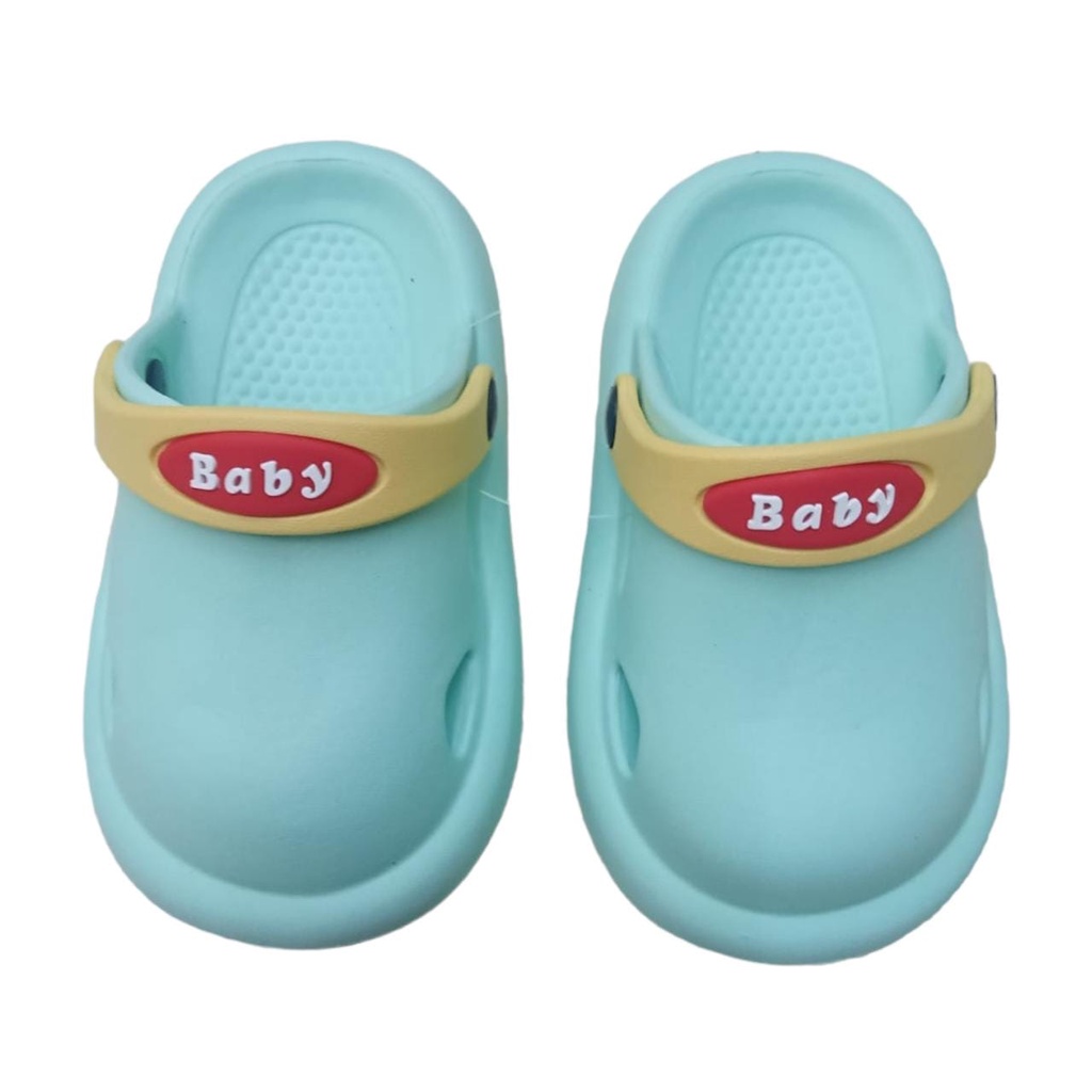 PanPan Sepatu / Sandal Anak Perempuan dan Laki-Laki / Sandal Bayi Lucu Polos Warna / Sandal Rumah