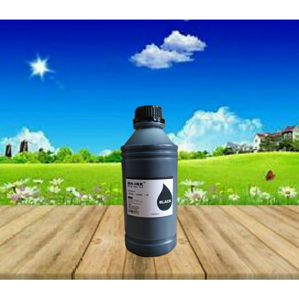 Tinta Cair Refill DYE MH-Ink Korea Canon Epson HP INKJET 1 Liter High Quality COLOR
