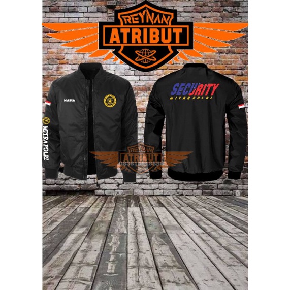 Jaket bomber security/jaket bomber mitra polri/jaket bomber security mitra polri/jaket security mitr