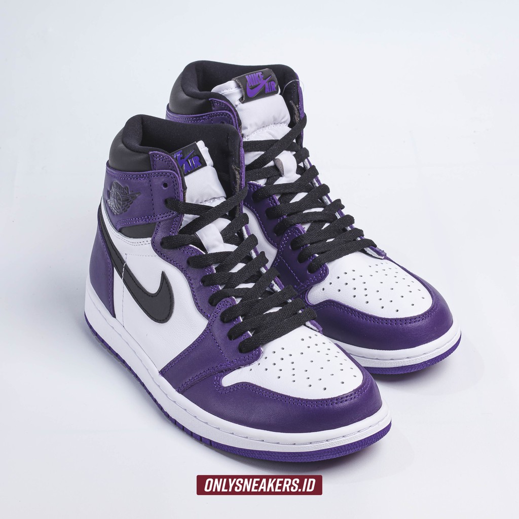 air jordan court purple high