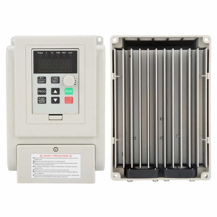 Jual 3 Phase Inverter VFD Frequency Motor Drive Speed Controller 2.2KW ...