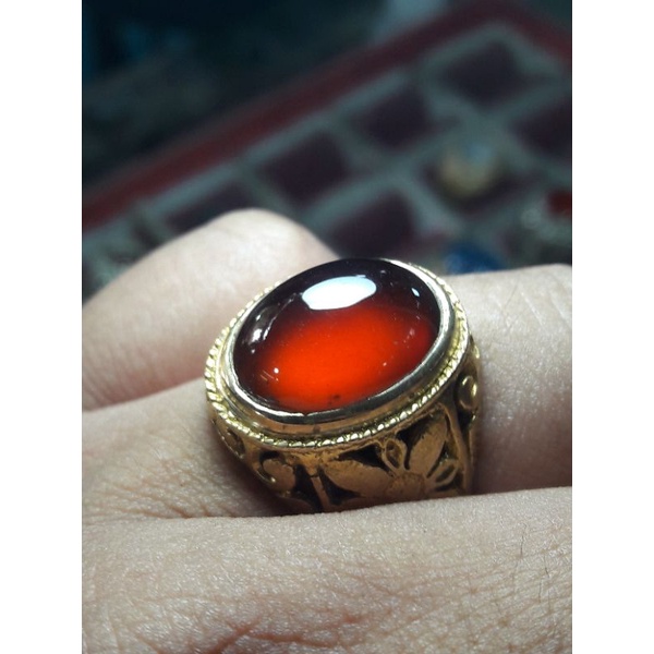 red garnet asli natural (original)