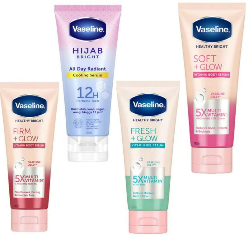 Vaseline Healthy Bright Vitamin Gel &amp; Body Serum All Varian