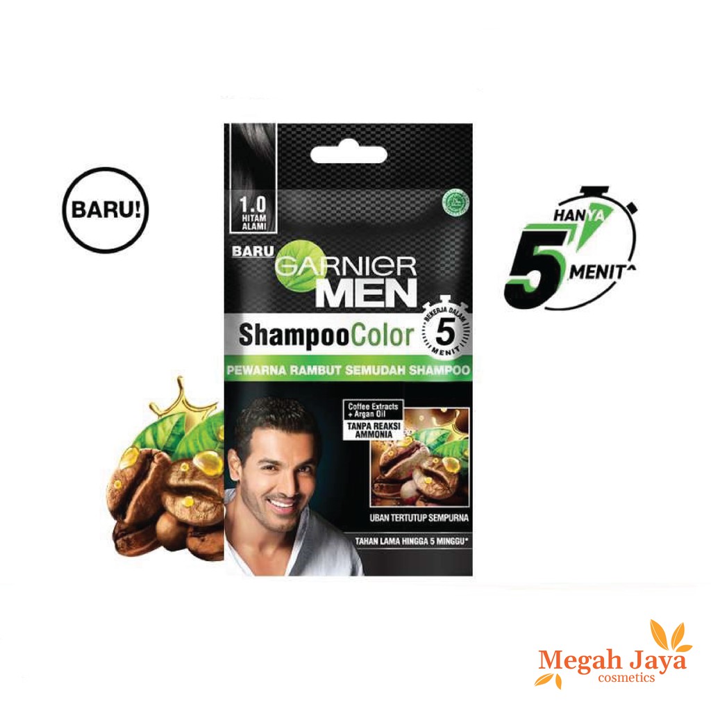 GARNIER MEN SHAMPOO COLOR 10 X 10 ML @MJ