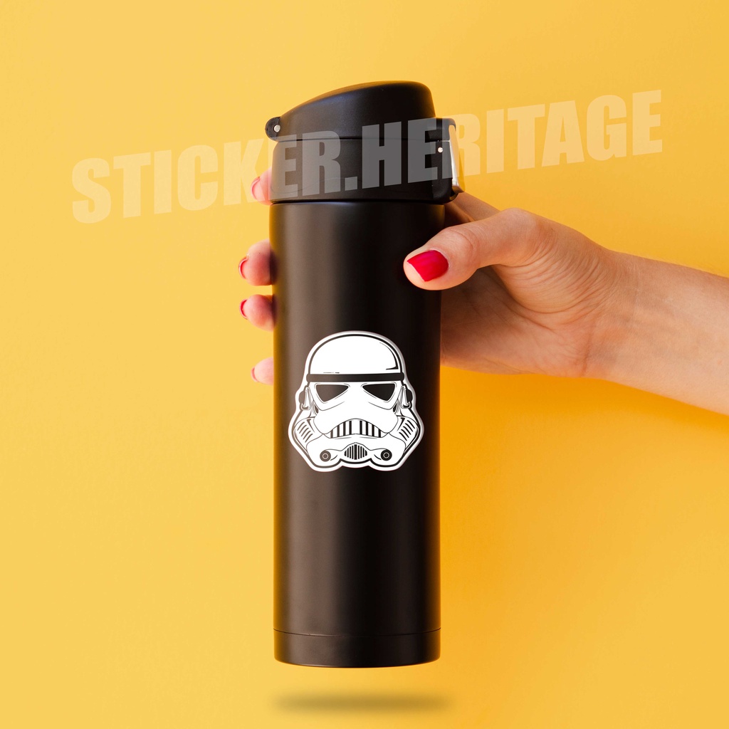 Stiker Aesthetic STAR WARS HELMET SERIES - STICKER TUMBLR MOTOR JOURNAL