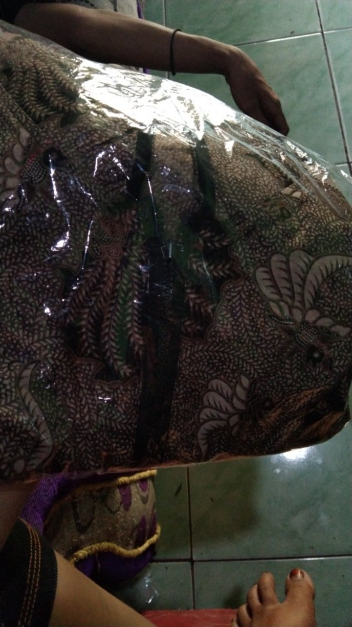 Tunik Batik Zipper Tradisional Batik Size M L Xl Xxl Xxxl