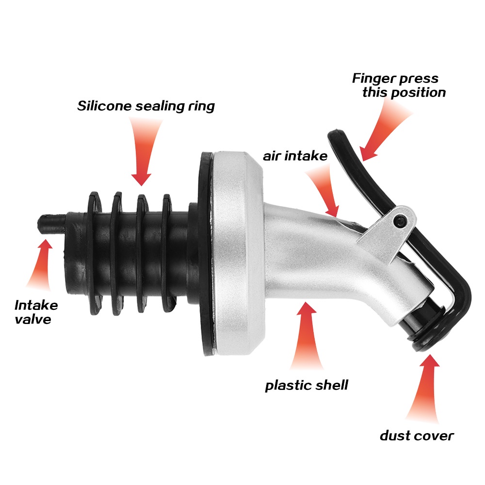 Stopper Botol Minyak Zaitun / Wine / Liquor Tahan Lama