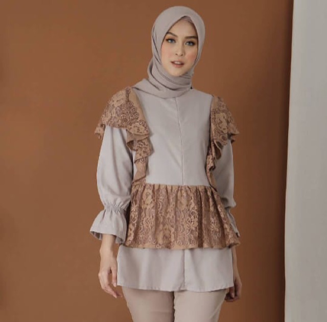 ATASAN, TUNIK, Blouse wanita, atasan wanita, BLOUSE, Fashion muslim, baju wanita, Blouse Brenda