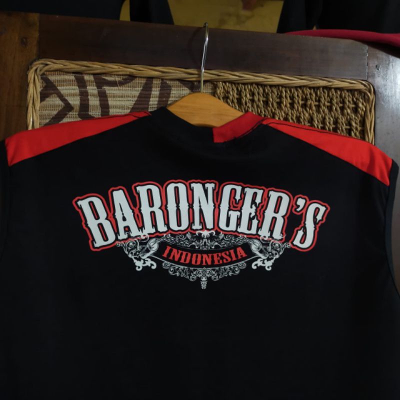 KAOS  BUDAYA BARONG NUSANTARA MODEL SINGLET ORIGINAL PONOROGO JIEGEX SR BR002