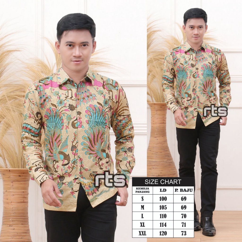 KEMEJA BATIK LENGAN PANJANG