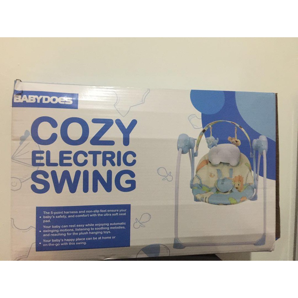 Baby Swing Bouncer Baby Does Cozy Electric swing ayunan otomatis Makassar