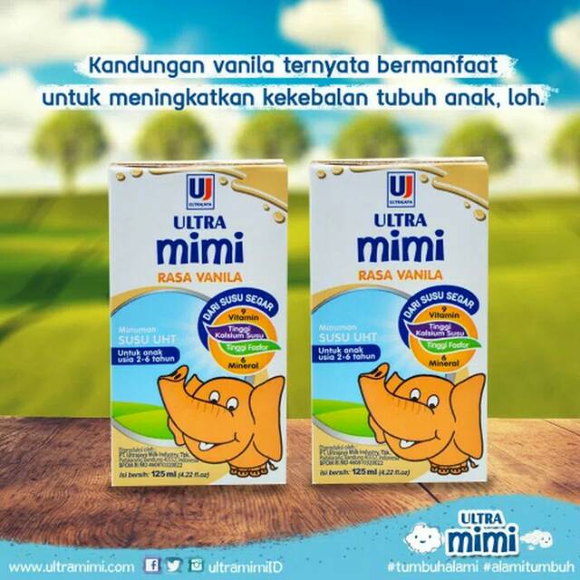 

Susu UHT Mimi 125 Ml Vanilla