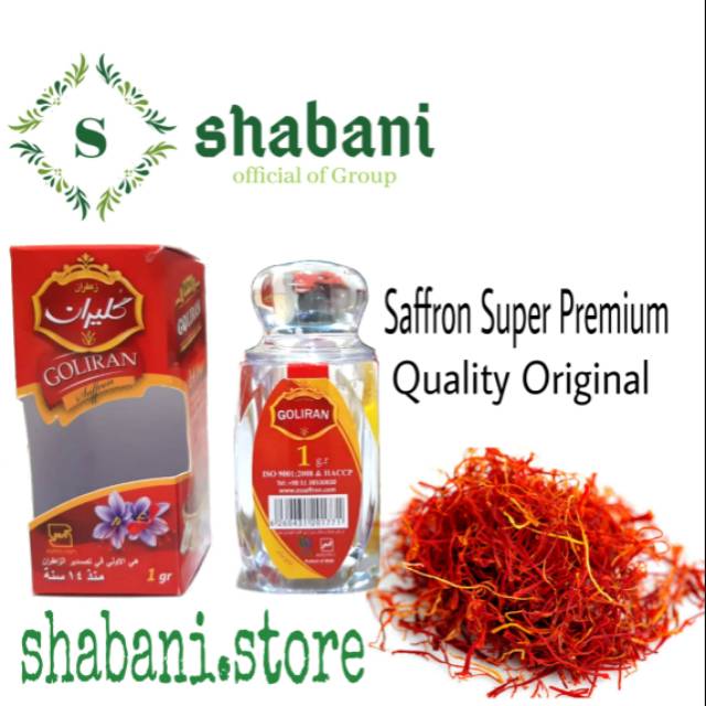 

Safron / Saffron 1gr Quality Original / Saffron Iran Goliran