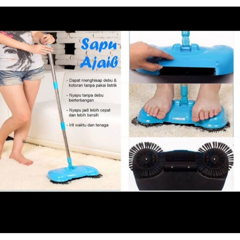 Sapu ajaib tanpa listrik