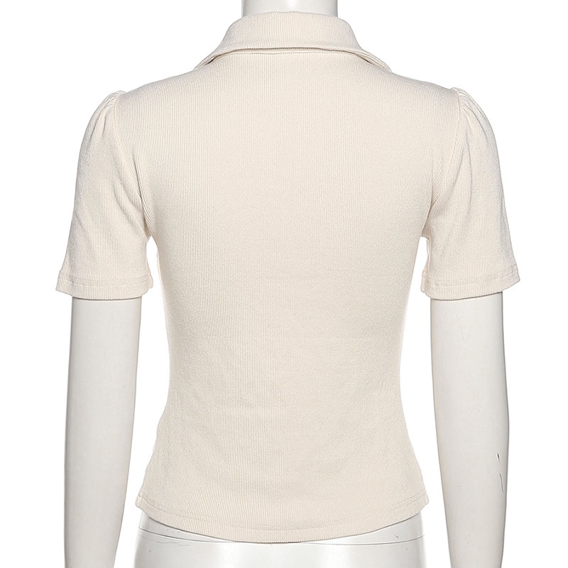 #Sisjuly# Gaya Eropa dan Amerika2021Cross-Border New Jatuh Pakaian Wanita Warna Solid Slim Fit Kerah Single Br