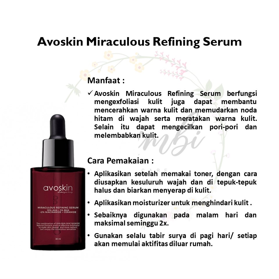 Avoskin Miraculous Refining Serum