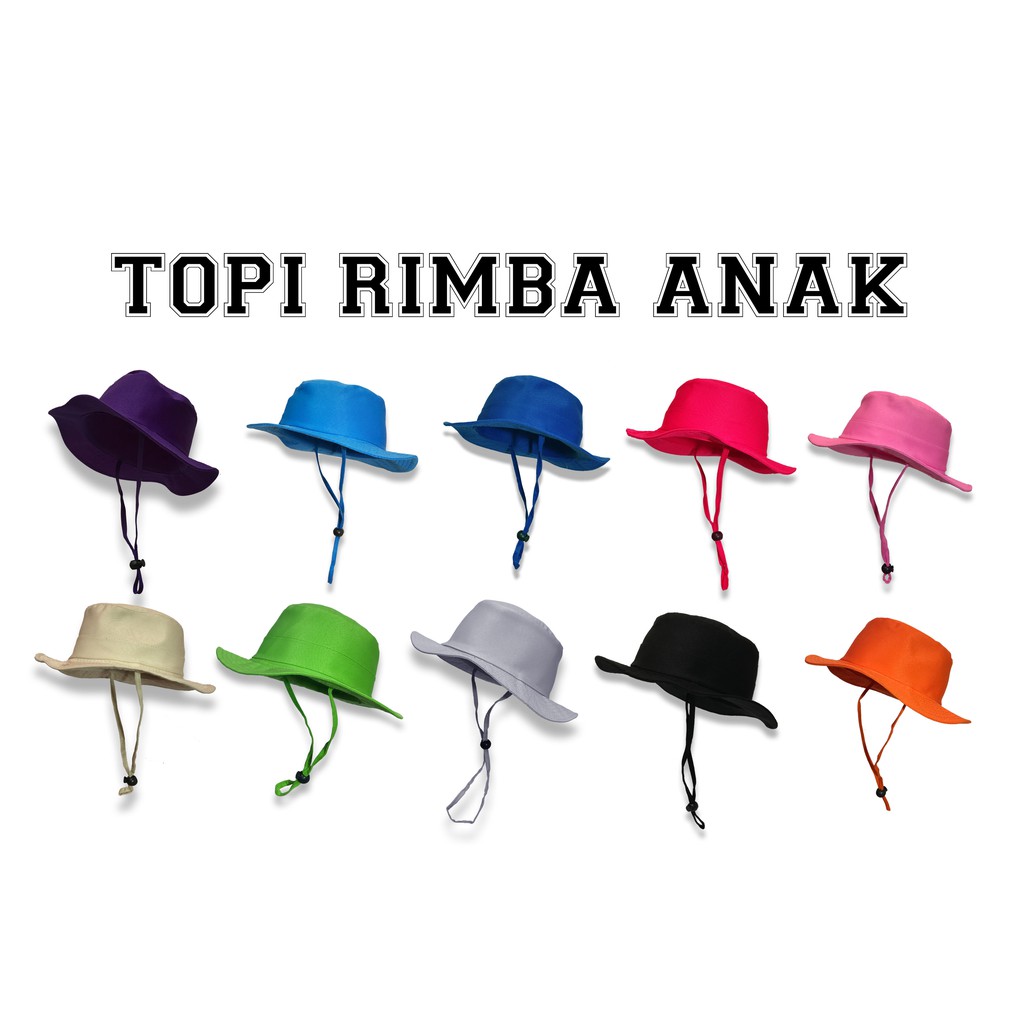 topi rimba/ topi gunung/topi muncak anak
