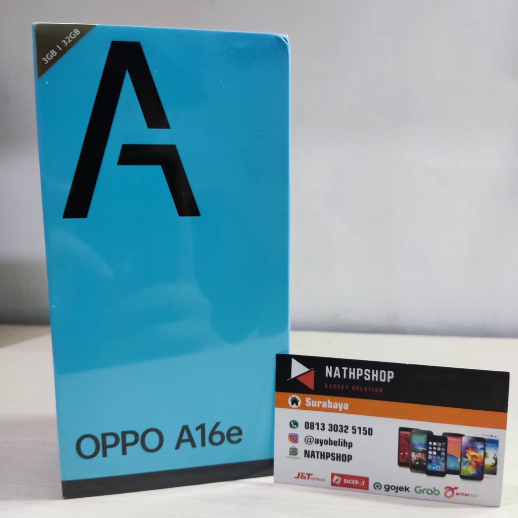 OPPO A16E RAM 3/32 GARANSI RESMI