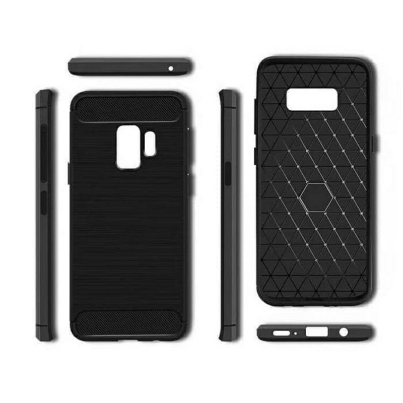 SOFTCASE IPAKY KARBON SAMSUNG A12 - A20/A30 - A32 - A52 - A71 - A72 - J4+ - J6+ - J8/ J800