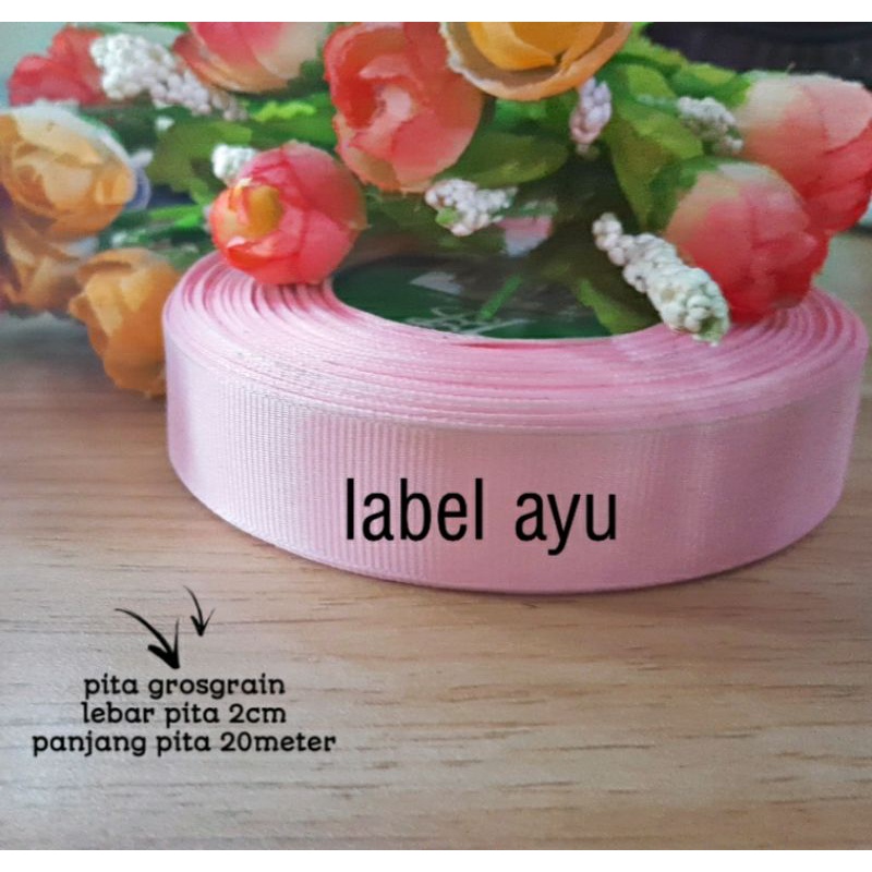 

LABEL HIJAB GROSGRAIN FREE DESIN DAPAT 350PCS