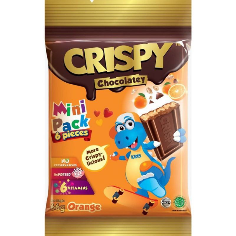 

Crispy Minipack Orange 66Gr
