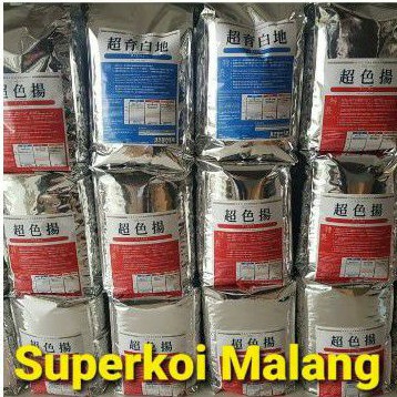 Odakan Colour Color Warna Super Bulky Pakan Makanan Koi Show Quality 0.5 Kg dan 1 Kg