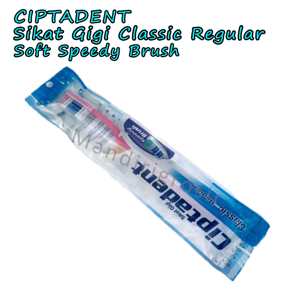 Sikat Gigi Classic regular *Ciptadent * Soft * Speedy Brush