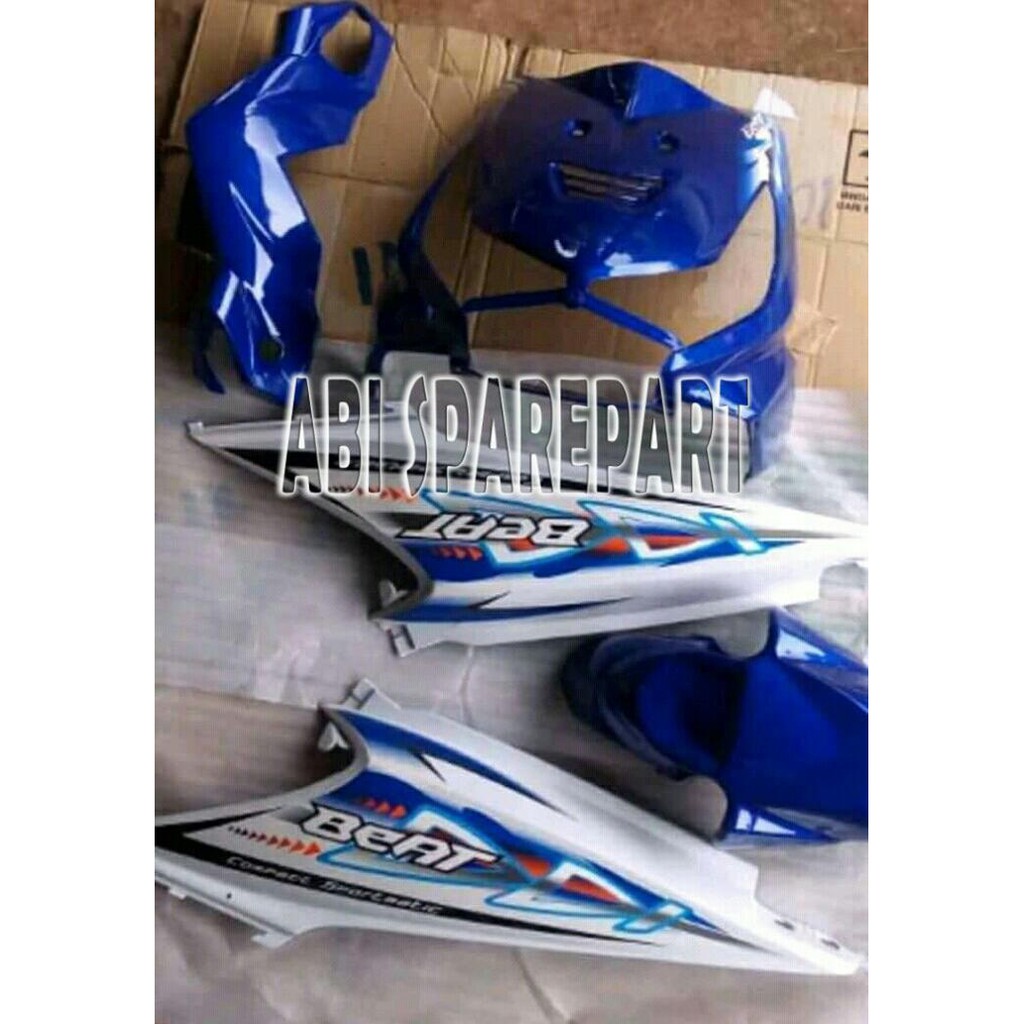 ONDERDIL.. FULL BODY HALUS HONDA BEAT KARBU 2010-2012 WARNA BIRU MUDA