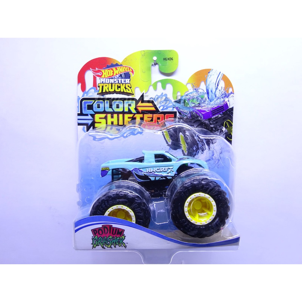 Hot Wheels Monster Trucks Color Shifters Podium Crasher