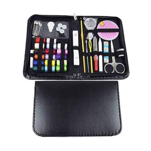 Alat jahit dompet set / peralatan perlengkapan benang jarum travel